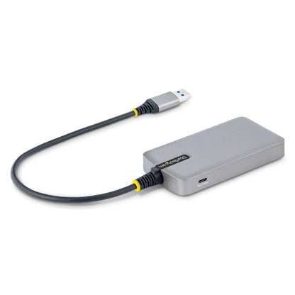 StarTech.com 5G3AGBB-USB-A-HUB base para laptop o replicador de puertos Alámbrico USB 3.2 Gen 1 (3.1 Gen 1) Type-A Gris