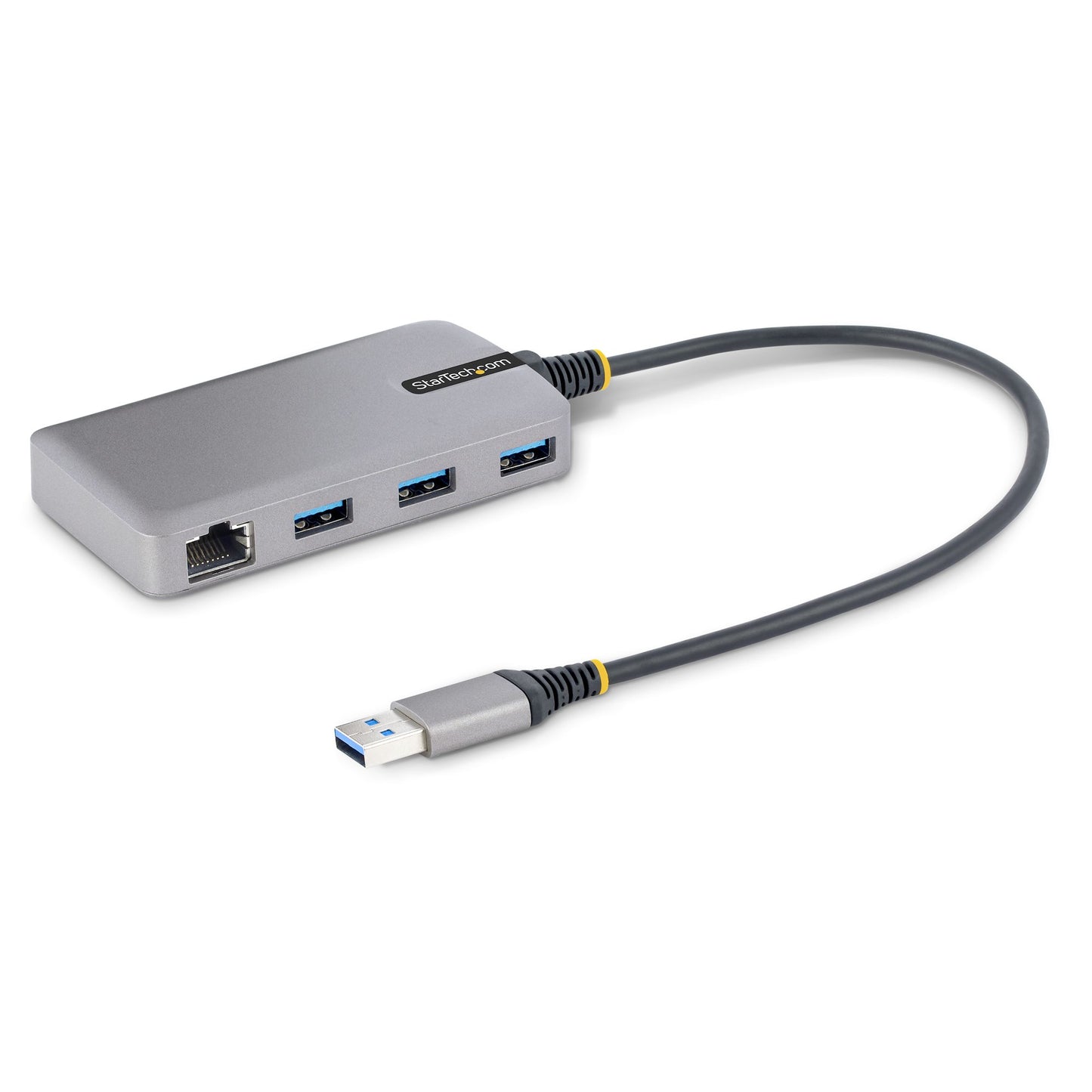 StarTech.com 5G3AGBB-USB-A-HUB base para laptop o replicador de puertos Alámbrico USB 3.2 Gen 1 (3.1 Gen 1) Type-A Gris