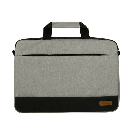 Portafolio Perfect Choice Rohe para Laptop 15.6" Color Gris-Negro