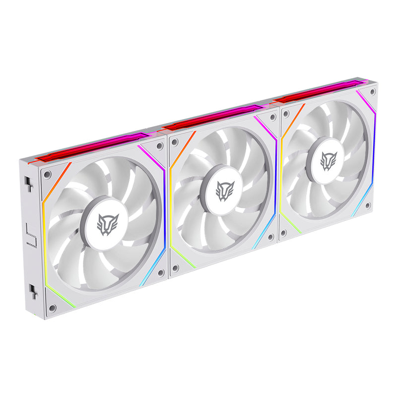 Balam Rush Eolox Link EXL95 Gabinete de la computadora Ventilador 12 cm Blanco