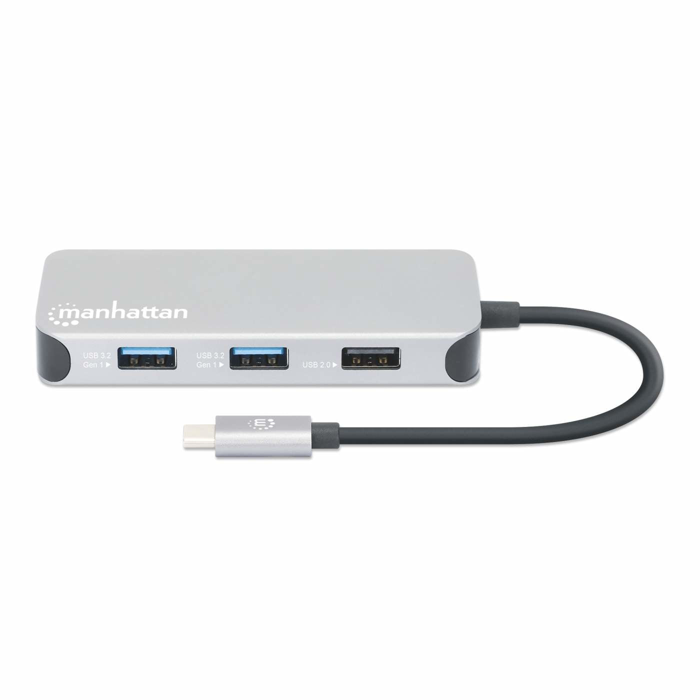 Docking Manhattan USB-C  8 ptos HDMI USB-C PD/2xUSBv3.2/USBv2.0 RED SD/Micro SDD