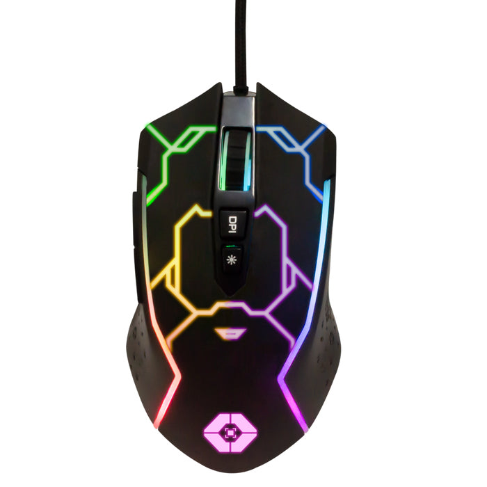 Kit Gamer Vortred Alámbrico 4 en 1 Gear Up Color Negro