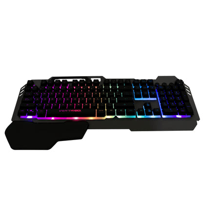 Teclado Vortred Holder Alámbrico RGB Programable