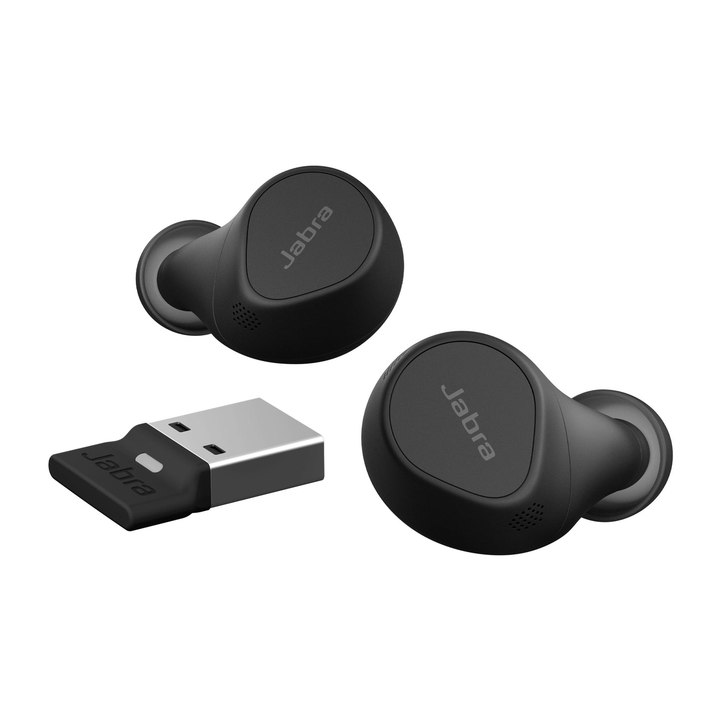 Jabra Evolve2 Buds Auriculares Inalámbrico Intra auditivo Oficina/Centro de llamadas USB Type-C / USB Type-A Bluetooth Negro