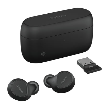 Jabra Evolve2 Buds Auriculares Inalámbrico Intra auditivo Oficina/Centro de llamadas USB Type-C / USB Type-A Bluetooth Negro