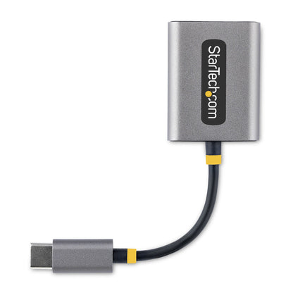 StarTech.com USBC-AUDIO-SPLITTER divisor de audio Gris
