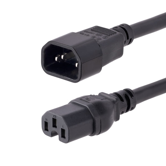 StarTech.com H1415-10F-POWER-CORD cable de alimentación Negro 3.05 m Acoplador C14 Acoplador C15