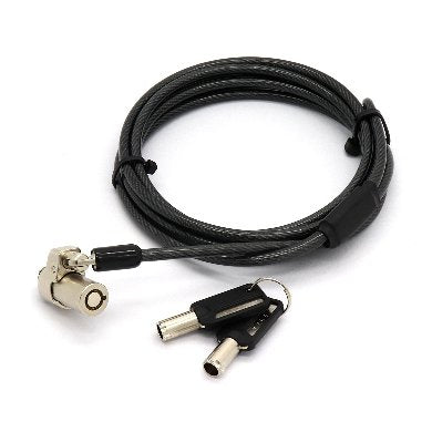 BRobotix 6001639 cable antirrobo Negro, Plata 1.8 m