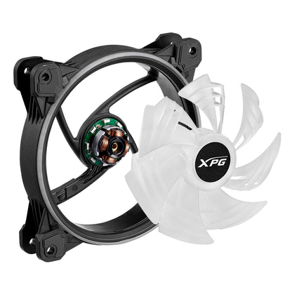 Ventilador XPG Hurricane 120mm ARGB PWM 120mm 2000RPM ARGB Negro Blanco