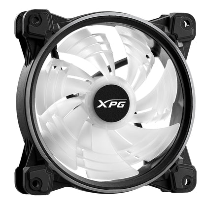 Ventilador XPG Hurricane 120mm ARGB PWM 120mm 2000RPM ARGB Negro Blanco
