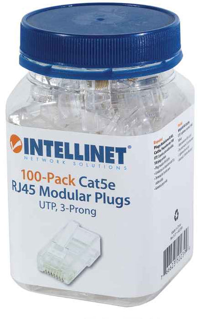 Intellinet 502399 conector RJ-45 Transparente
