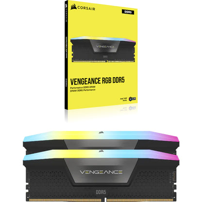 Memoria RAM Corsair Vengeance RGB DDR5 DDR5 7200MHz 32GB (2x16GB) CL34 XMP