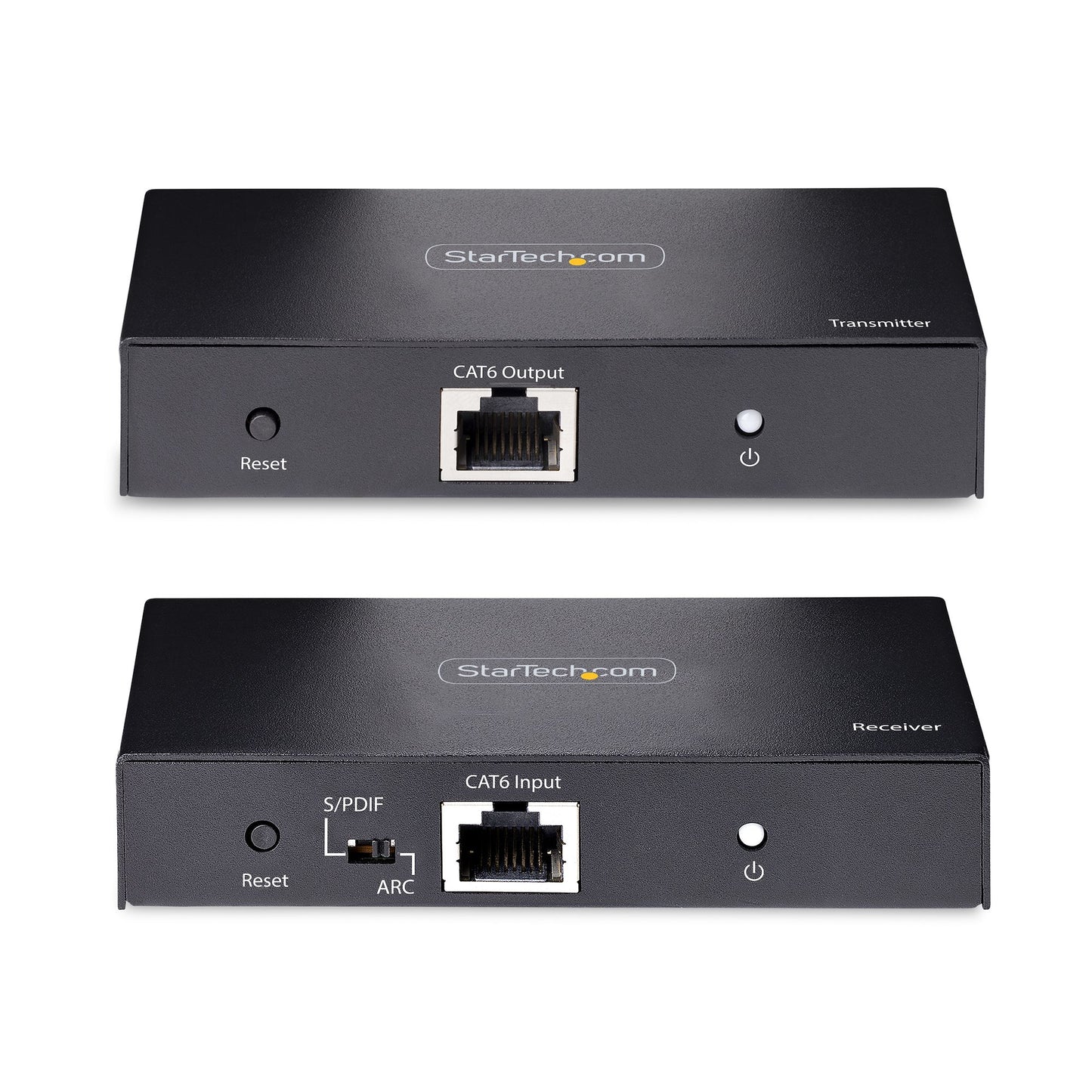 StarTech.com 4K70IC-EXTEND-HDMI extensor de audio/video Transmisor y receptor AV Negro