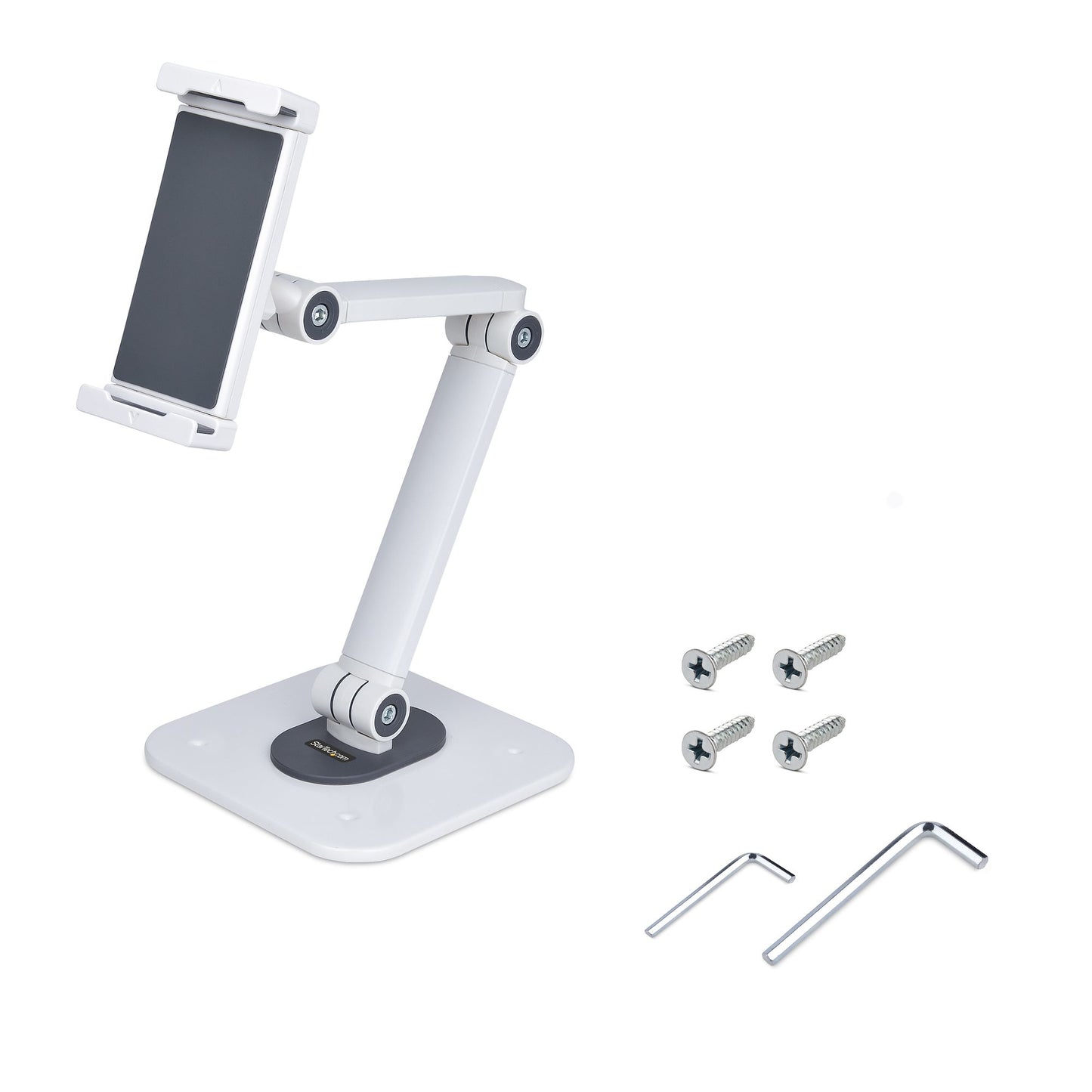 StarTech.com ADJ-TABLET-STAND-W mueble o soporte para dispositivos multimedia Blanco Tableta Soporte multimedia