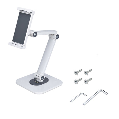 StarTech.com ADJ-TABLET-STAND-W mueble o soporte para dispositivos multimedia Blanco Tableta Soporte multimedia