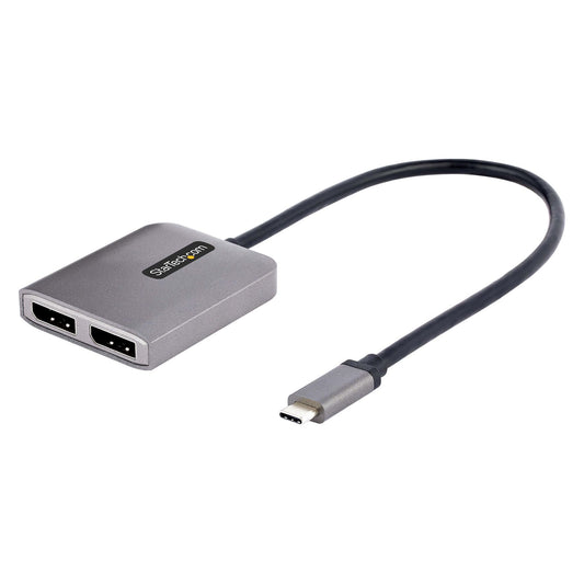 StarTech.com MST14CD122DP adaptador gráfico USB 4096 x 2160 Pixeles Gris
