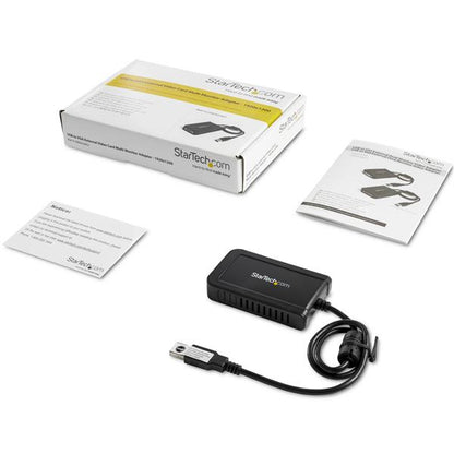 StarTech.com USB2VGAE3 adaptador gráfico USB 1920 x 1200 Pixeles Negro