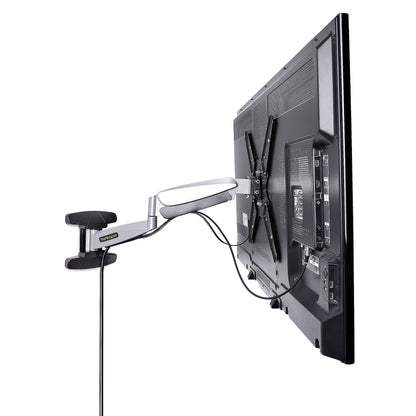 StarTech.com FHA-TV-WALL-MOUNT soporte para TV 139.7 cm (55") Negro, Plata