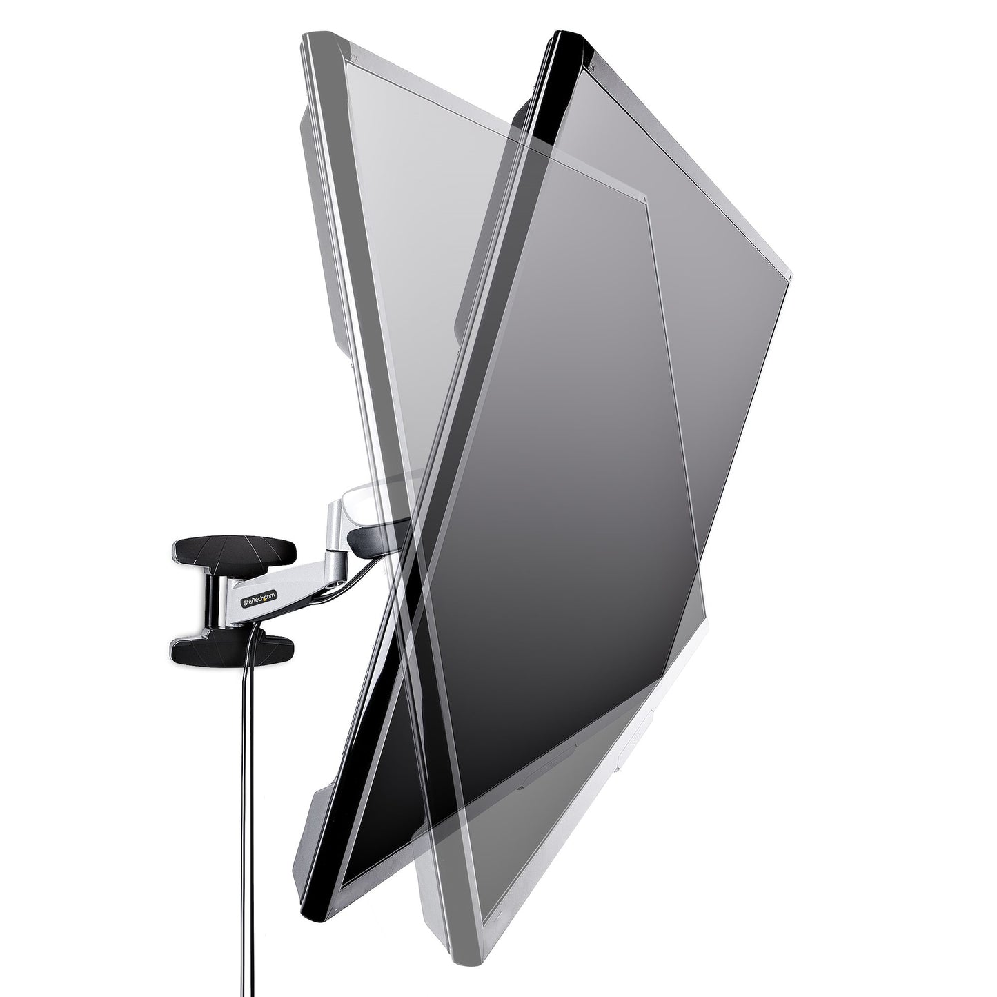StarTech.com FHA-TV-WALL-MOUNT soporte para TV 139.7 cm (55") Negro, Plata