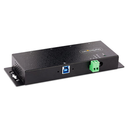 StarTech.com 5G4AINDNP-USB-A-HUB nodo concentrador USB 3.2 Gen 1 (3.1 Gen 1) Type-B 5000 Mbit/s Negro