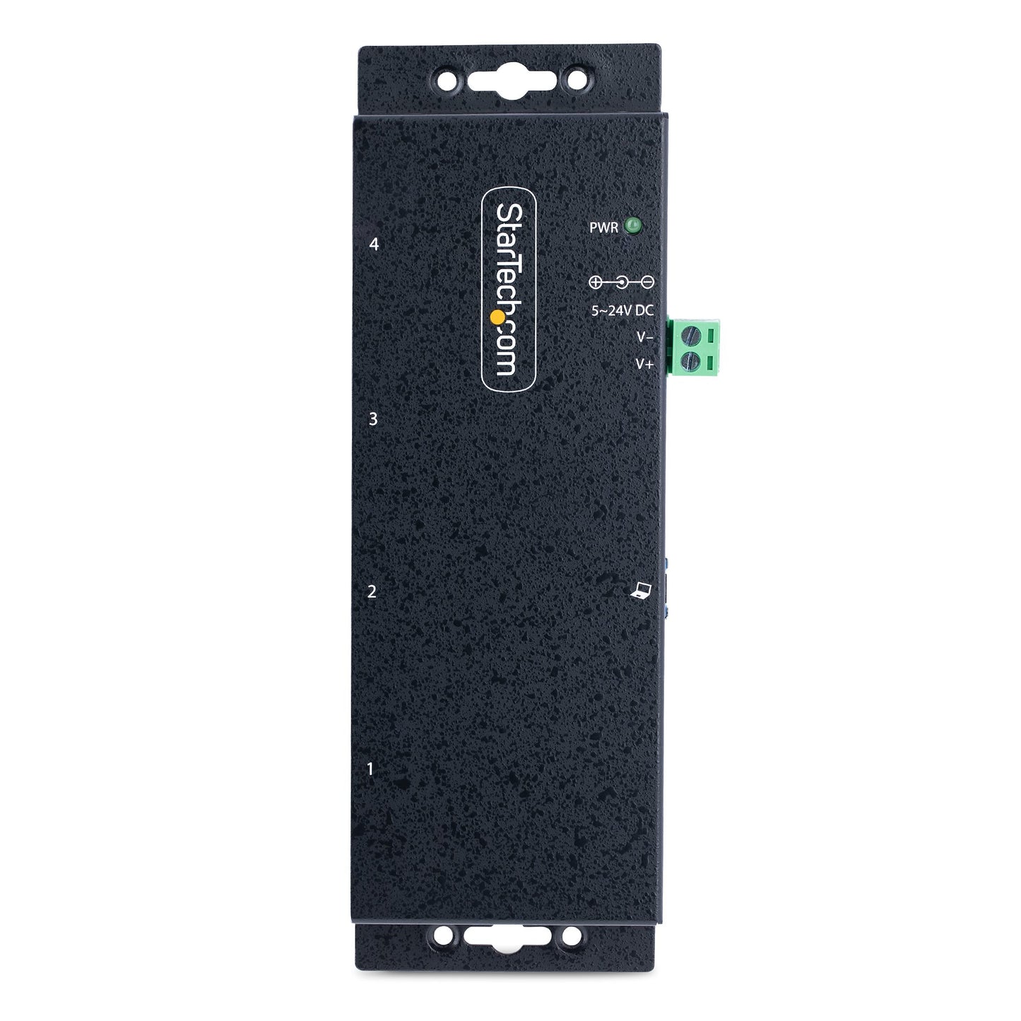 StarTech.com 5G4AINDNP-USB-A-HUB nodo concentrador USB 3.2 Gen 1 (3.1 Gen 1) Type-B 5000 Mbit/s Negro