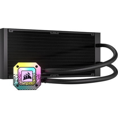 Enfriamiento Líquido Corsair para CPU iCUE H115i Elite Capellix XT 280mm RGB Compatible S 1200 1700 AM4 AM5 Color Negro