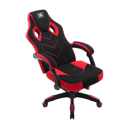 Silla Vorago Gamer Start The Game CGC301 Reclinable Soporta 120Kg Máx Color Negro-Rojo
