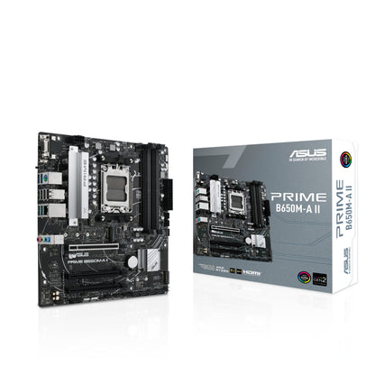 Tarjeta Madre Asus PRIME B650M-A II-CSM AM5 128GB 4xDDR5 HDMI DP