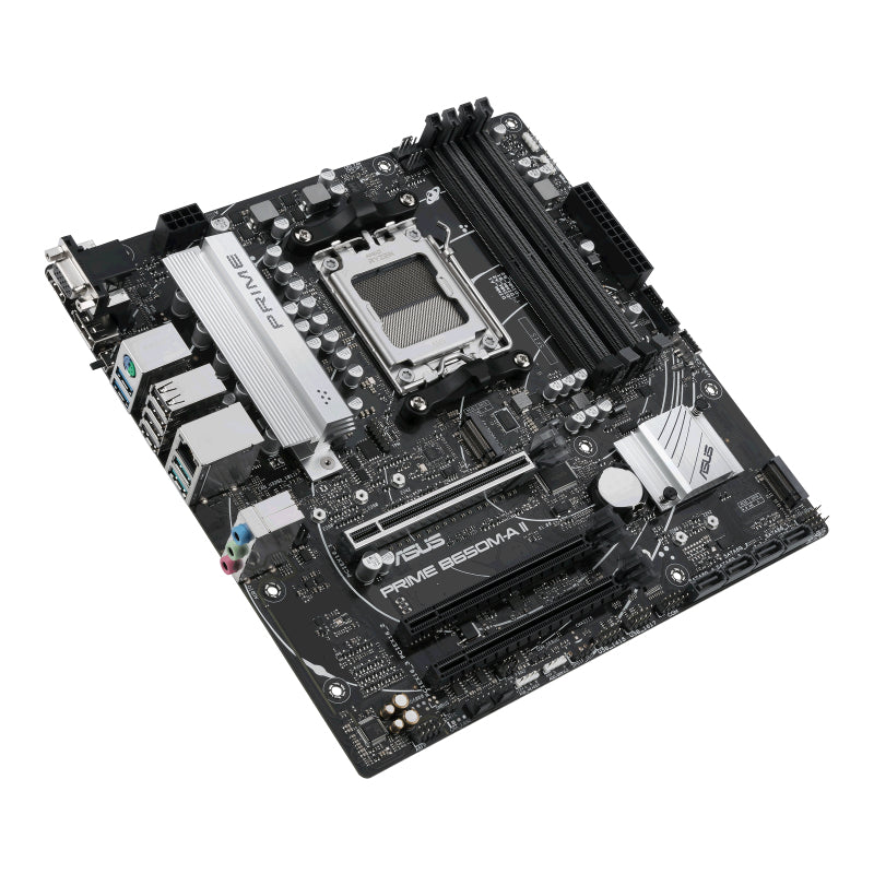 Tarjeta Madre Asus PRIME B650M-A II-CSM AM5 128GB 4xDDR5 HDMI DP