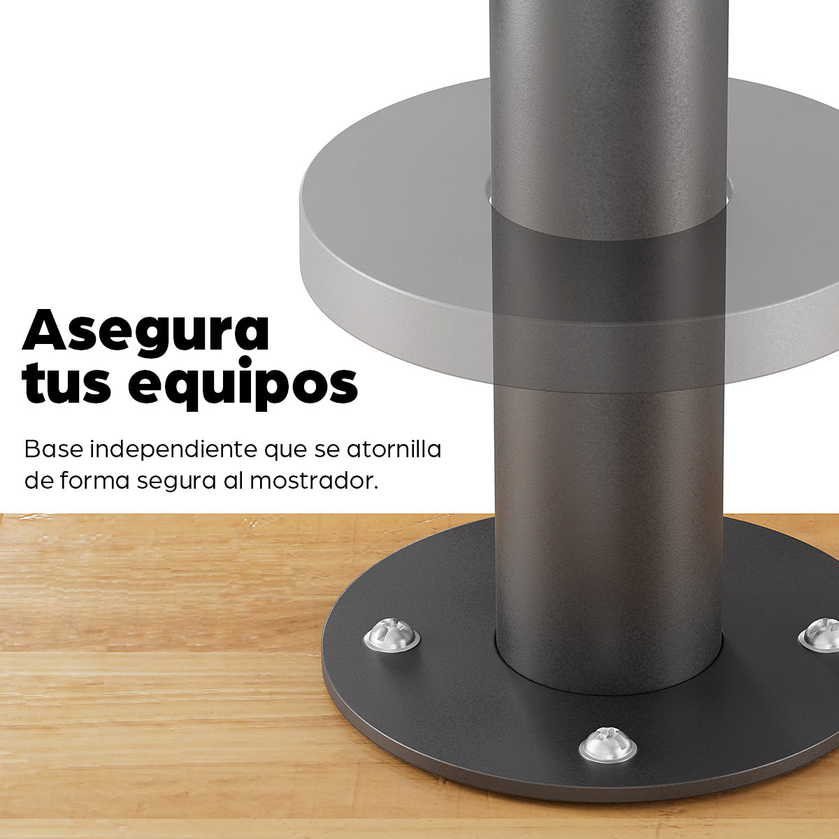 Soporte Manhattan para Terminal Punto de Venta Verifone VX520 Giratorio e Inclinable