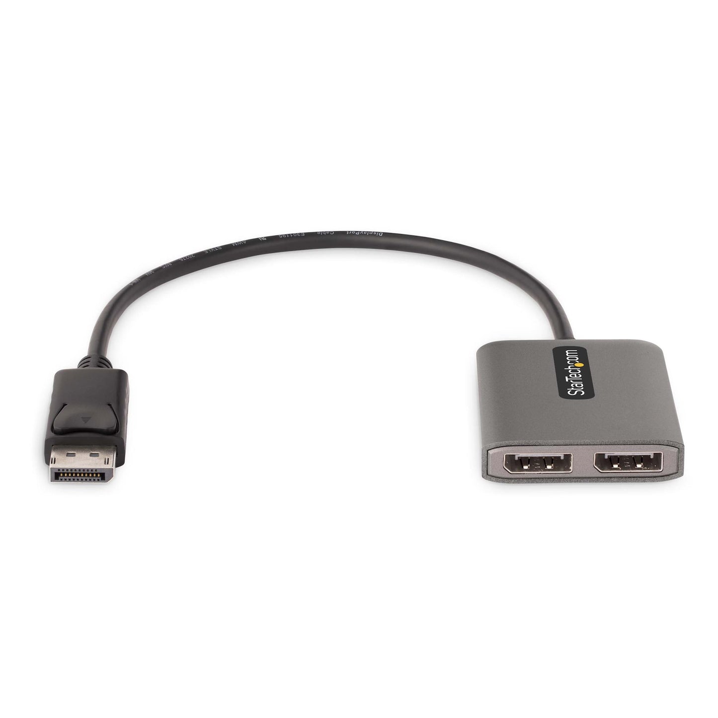 StarTech.com MST14DP122DP adaptador de cable de vídeo 0.3 m 2 x DVI Gris