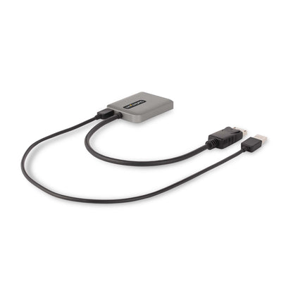 StarTech.com MST14DP122DP adaptador de cable de vídeo 0.3 m 2 x DVI Gris