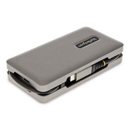StarTech.com DKT31CVHPD3 base para laptop o replicador de puertos Alámbrico USB 3.2 Gen 2 (3.1 Gen 2) Type-C Gris