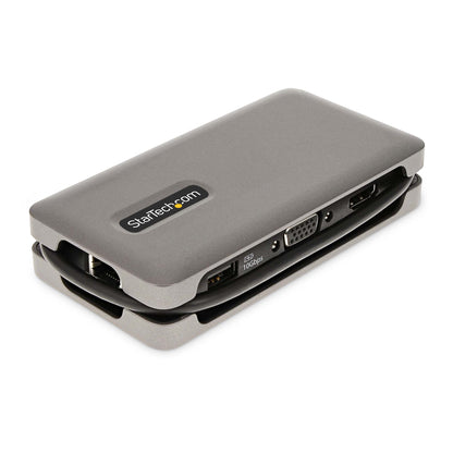 StarTech.com DKT31CVHPD3 base para laptop o replicador de puertos Alámbrico USB 3.2 Gen 2 (3.1 Gen 2) Type-C Gris