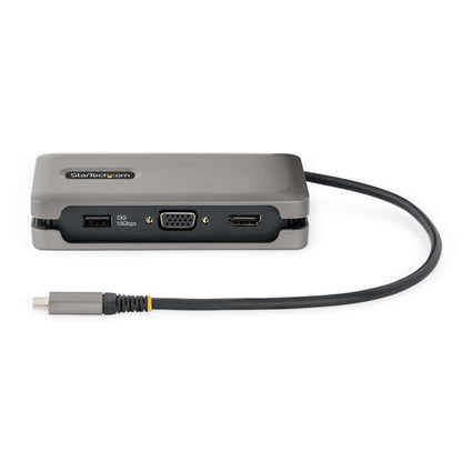 StarTech.com DKT31CVHPD3 base para laptop o replicador de puertos Alámbrico USB 3.2 Gen 2 (3.1 Gen 2) Type-C Gris