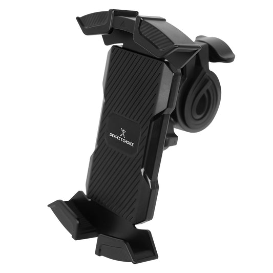 Soporte Perfect Choice para Smartphone Motocicleta o Bicicleta con Bloqueo de Seguridad Rotación 360