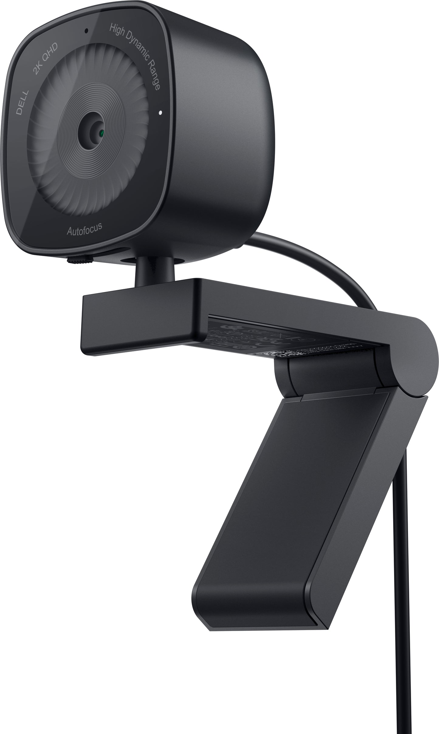 Webcam Dell WB3023 Cámara Web 2K QHD 2560 x 1440 USB 2.0 Negro