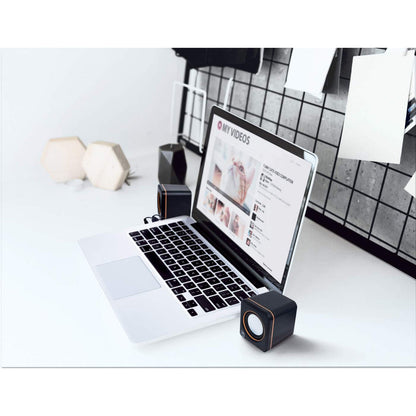 Manhattan 161435 altavoz Negro Alámbrico 6 W