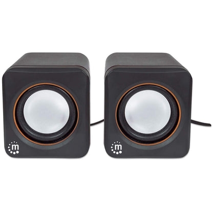 Manhattan 161435 altavoz Negro Alámbrico 6 W