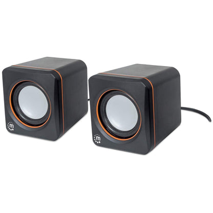 Manhattan 161435 altavoz Negro Alámbrico 6 W