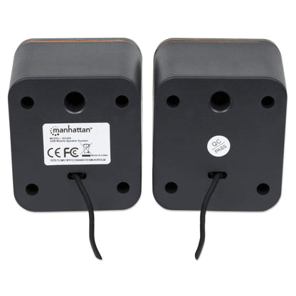 Manhattan 161435 altavoz Negro Alámbrico 6 W
