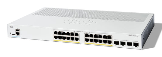 Cisco Catalyst 1200 Gestionado L2 Gigabit Ethernet (10/100/1000) Energía sobre Ethernet (PoE) 1U Blanco