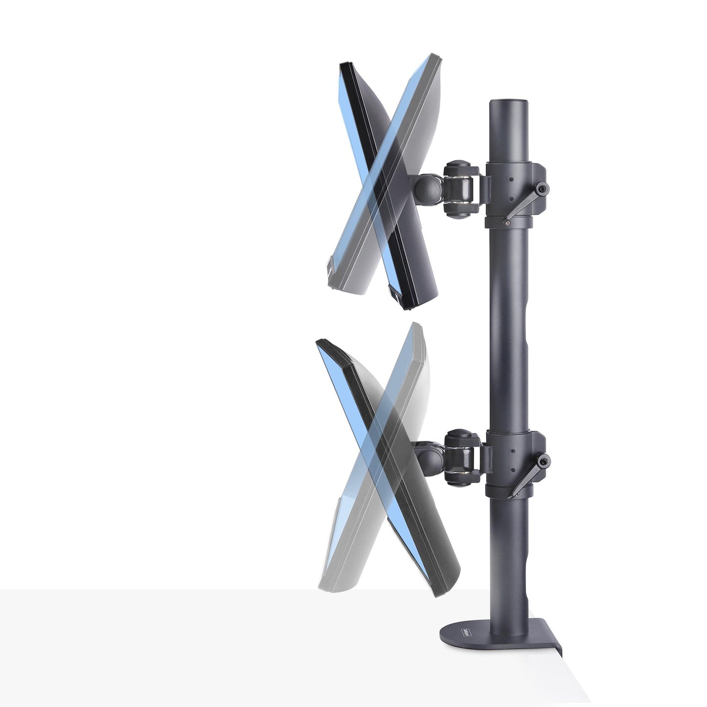 StarTech.com H2MPV-MONITOR-MOUNT soporte para pantalla plana 124.5 cm (49") Negro
