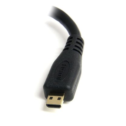 StarTech.com HDADFM5IN cable HDMI 0.127 m HDMI Tipo A (Estándar) HDMI Tipo D (Micro) Negro