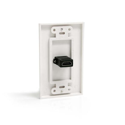 StarTech.com HDMIPLATE placa de pared o cubierta de interruptor Blanco