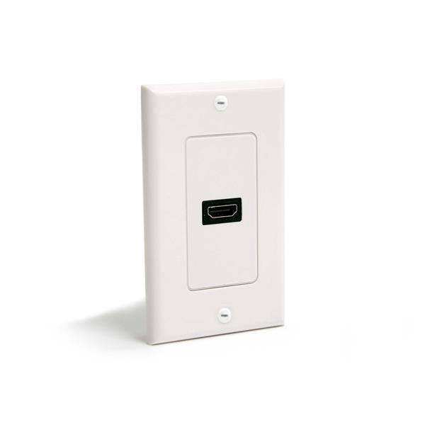 StarTech.com HDMIPLATE placa de pared o cubierta de interruptor Blanco
