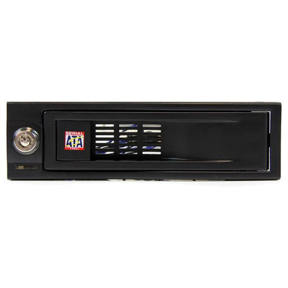 StarTech.com HSB100SATBK panel para bahía de discos 13.3 cm (5.25") Panel embellecedor frontal Negro