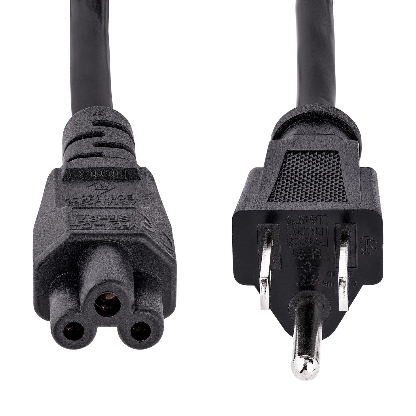 StarTech.com PXT101NB3S cable de alimentación Negro Acoplador C5