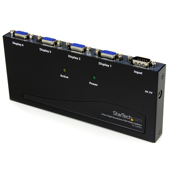 StarTech.com ST124PRO divisor de vídeo 4x VGA
