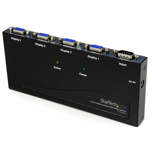 StarTech.com ST124PRO divisor de vídeo 4x VGA
